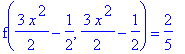 f(3/2*x^2-1/2,3/2*x^2-1/2) = 2/5