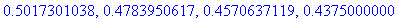 1., 1., 1., 1., 1., .9722222222, .9183673469, .8593750000, .8024691358, .7500000000, .7024793388, .6597222222, .6213017751, .5867346939, .5555555556, .5273437500, .5017301038, .4783950617, .4570637119,...